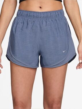 Nike Tempo Dri-Fit Mid-Rise Running Shorts 3” Size XXL Purple / Grey